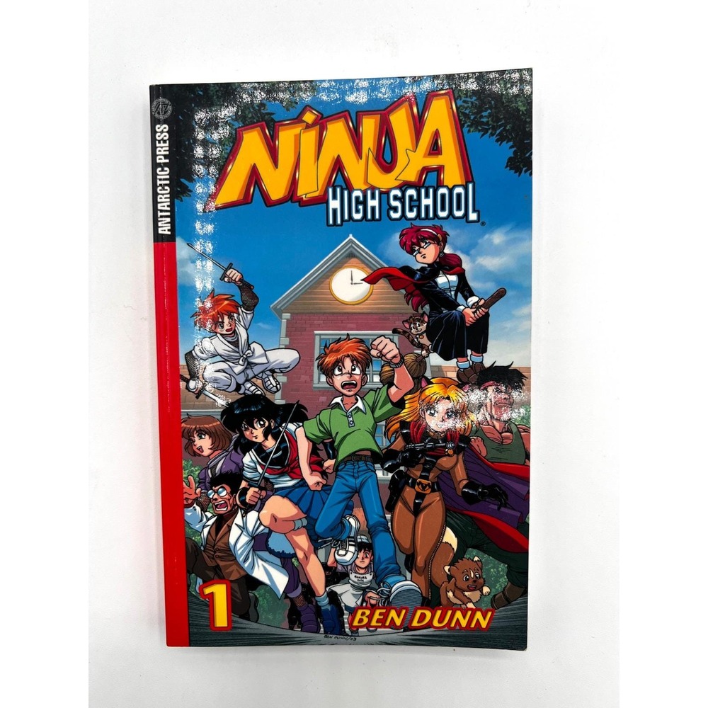 Ninja High School Pocket Manga Comic Book Volume 1 by Ben Dunn